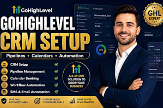setup gohighlevel CRM pipelines calenders gohighlevel automation