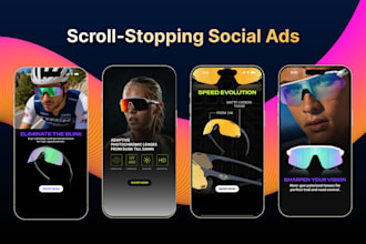 design high converting ecommerce static ads