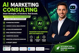 be your ai marketing consultant and growth strategist