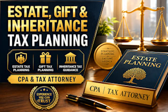 provide estate gift and inheritance tax planning by cpa and tax attorney
