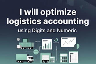 optimize logistics accounting using digits and numeric