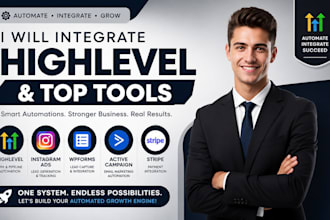 integrate highlevel instagram ads wpforms activecampaign justcall stripe monday