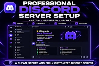 create a custom discord server