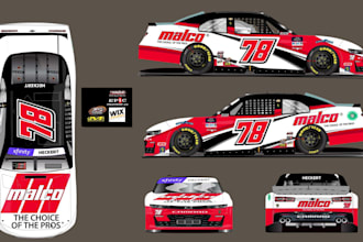 design custom car wrap, racing livery, sponsor decals for fivem and gta v