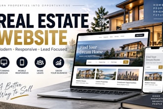 build a real estate lead generation website for agents and investors