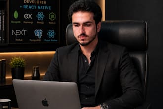 develop full stack mern and react native web and mobile apps