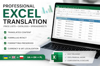 translate and localize your excel price list or catalog ua ru en pl