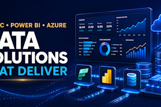 build microsoft fabric, power bi, azure and ai agent solutions