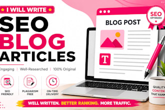 write SEO blog post articles and website contents