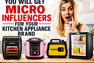 manage instagram influencer outreach for your kitchen appliance brand