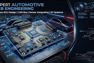design premium automotive pcb for high performance vehicle systems