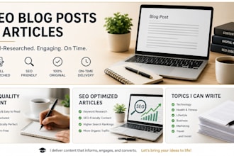write blog posts and website content