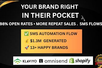 build high coverting SMS flows customers can not ignore