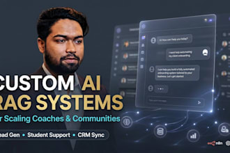build a custom ai chatbot and rag system for coaches