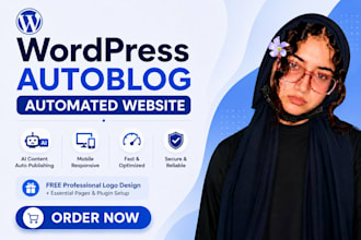 build wordpress ai autoblog website with automatic SEO optimization