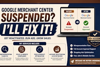 fix google merchant center misrepresentation and reactivate your gmc