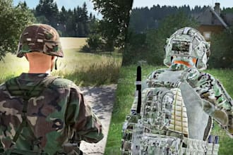 create custom maps, environments, and weapon assets for arma reforger and arma 3