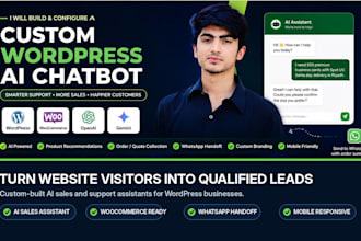 build a custom wordpress ai chatbot using openai or gemini