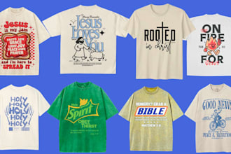 design typograph christain t shirt graphic church faith t shirt christain logo