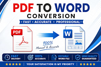 do PDF to word conversion