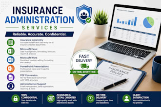 provide insurance admin support