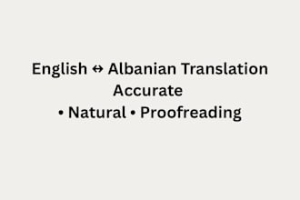 translate english to albanian and albanian to english