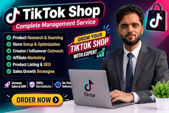 do a to z tiktok shop management to boost sales