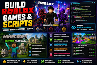 build roblox game character reskin lua minecraft server modpack roblox scripter