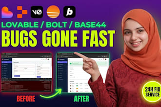 build vibe coded apps with lovable bolt base44 supabase