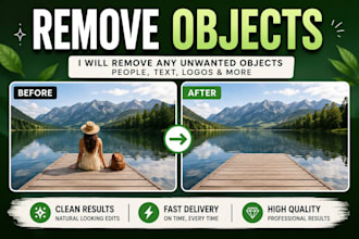 remove unwanted objects from your photos professionaly