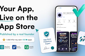 publish your ios app to the app store, setup included