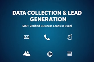 do b2b lead generation and data collection