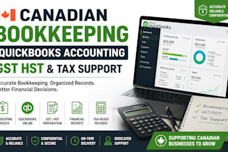 do canadian bookkeeping quickbooks accounting gst hst and tax support