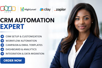 setup zoho CRM zoho gohighlevel lofty hubspot automation zapier integration