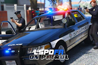 develop fivem eup, lspdfr, gta5 eup,mc kuttes, fivem clothing, mc vest, mc patch