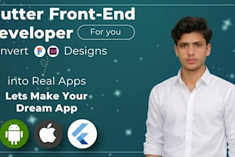 be your flutter expert for ios and android UI development