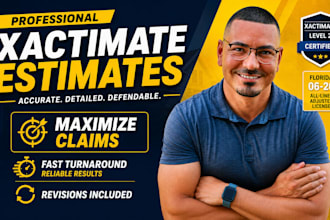 write xactimate insurance estimates