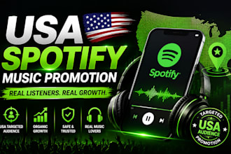 promote your spotify track to USA listeners with targeted advertising