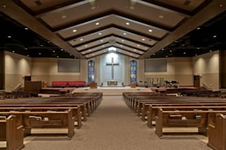 design church interior, sanctuary design, worship space modern church renovation