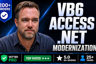 modernize vb6 and access apps to dot net
