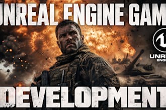do unreal engine game development, develop unreal engine game, ue5 blueprint