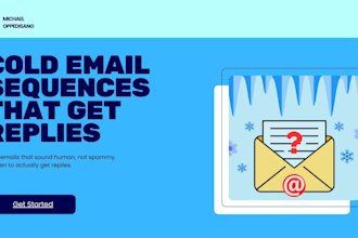 write a cold email sequence that gets replies