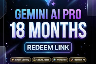 provide gemini ai pro 18 month google one activation link