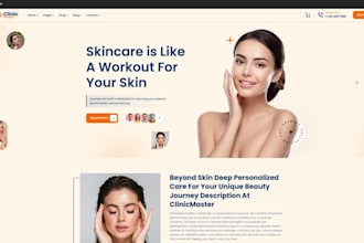 design squarespace acne treatment website aesthetician skincare clinic website