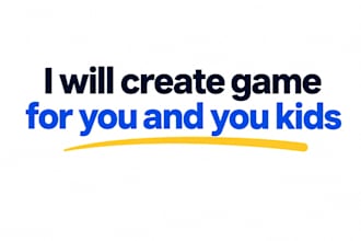 build a game for you and your kids