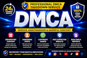 fb ig banning remove takedown harassing defaming from tiktok youtube reddit dmca