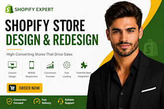 shopify store design shopify store redesign shopify website design shopify store