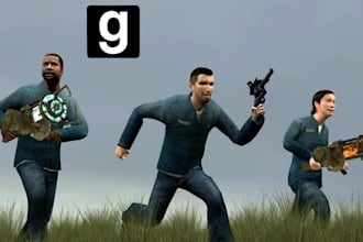 port or model custom sfm model gmod playermodel, tf2 left4 ded2 cs2, 14d2, mmd