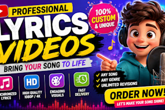 make an animated music video for your song