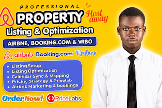 property listing on booking com vrbo airbnb listing optimization airbnb bookings
